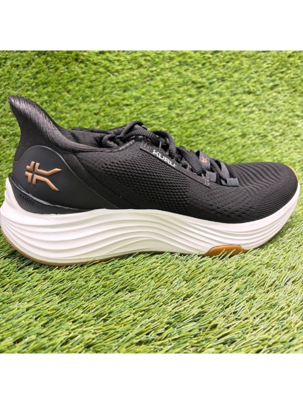 Kuru Atom 2 Womens Size 8.5 Black White Athletic Running Walking Shoes Sneakers
